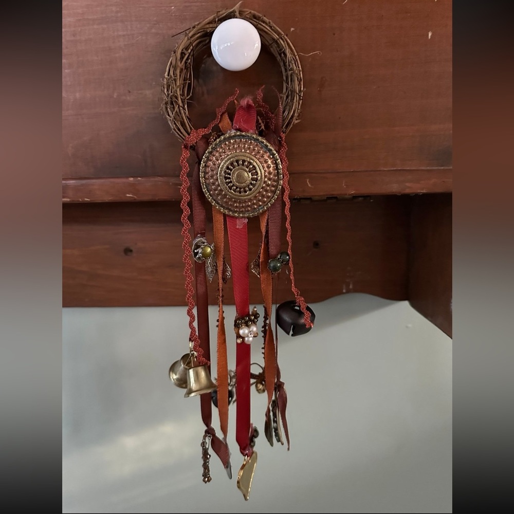 Autumn, Mabon Inspired Handcrafted Witch/Protection Bells